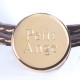 Bracelet Personnalisé enfant Amazone Médaille - Plaqué Or