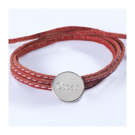 Bracelet Amazone Médaille - Argent