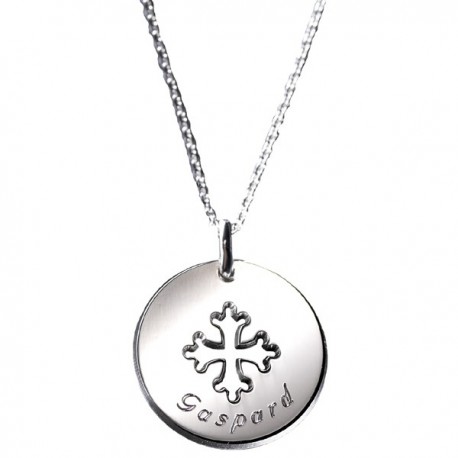 Pendentif Croix Occitane - Argent