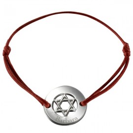 Bracelet Etoile de David - Argent