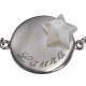 Gourmette Bébé Lovely Médaille Star - Argent