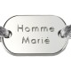 Bracelet Gravé L'homme - Argent