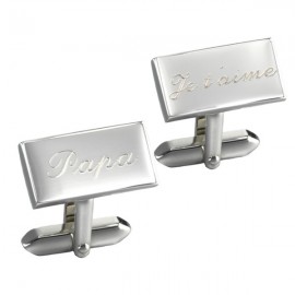 Bouton de Manchette Personnalisé - Léonard