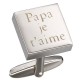 Bouton de Manchette Personnalisé Papa - Gaspard