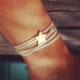 Bracelet Amazone Star - Argent