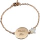 Bracelet Lovely Nacre Star - Plaqué or