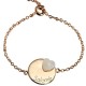 Bracelet Lovely Médaille Coeur - Plaque Or