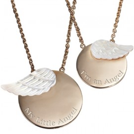 Pendentifs Duo Ange - Plaqué or