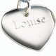  Bracelet Petits Coeurs personnalisé - Argent