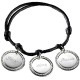 Bracelet Médaille Personnalisé - Milady Argent