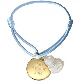 Bracelet Buddha - Plaqué or