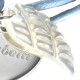 Bracelet médaille Coeur d'Ange - Argent