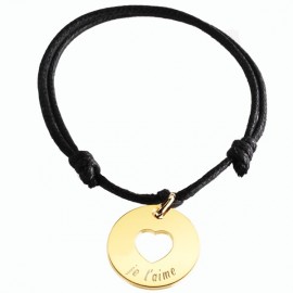 Accroche Coeur - Plaqué Or 