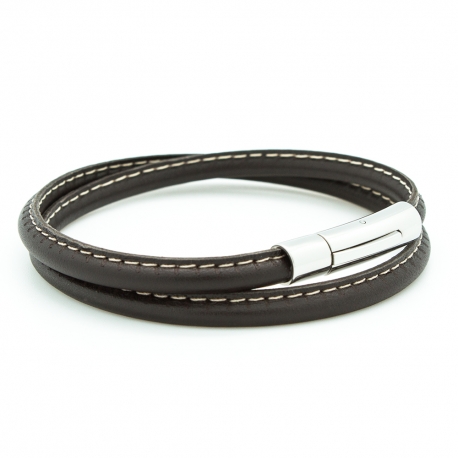 Le Surpiqué beige - Acier