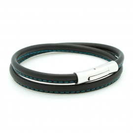 Le Surpiqué turquoise - Acier