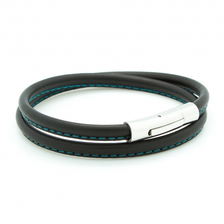 Le Surpiqué turquoise - Acier