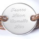 Bracelet Personnalisé Femme Amazone Family - Argent