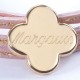 Bracelets Personnalisés Femme Bracelet Amazone Trèfle - Plaqué or