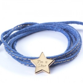 Bracelet Amazone Star - Plaqué or