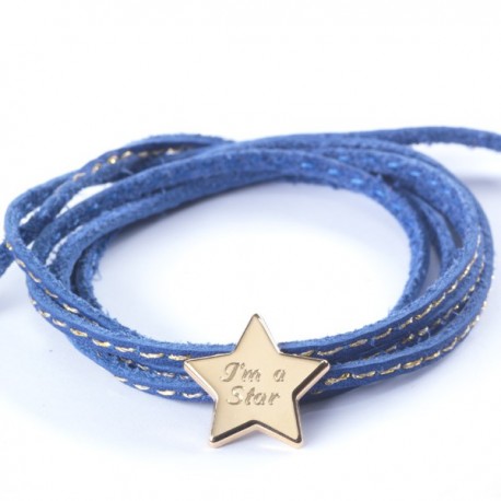 Bracelet Amazone Star - Plaqué or