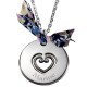 Pendentif gravé Darling - Argent
