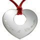 Pendentif gravé Grand Amour - Argent