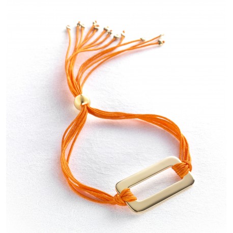 Bracelet Rainbow Rectangle - Plaqué or