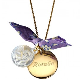 Pendentif Ange - Plaqué or