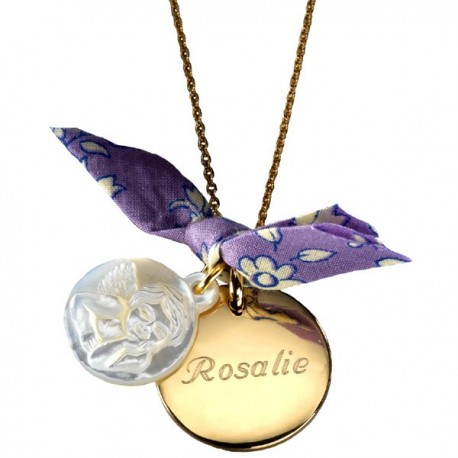 Pendentif Ange - Plaqué or