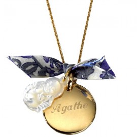 Pendentif Buddha - Plaqué or