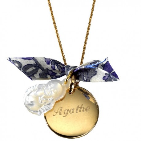 Pendentif Buddha - Plaqué or