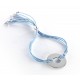Bracelet Rainbow Jeton - Argent
