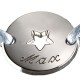 Bracelet Bébé Mini Jeton Star - Argent 