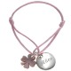 Bracelets enfants Kids Médaille de Trèfle - Argent 