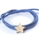 Bracelet Personnalisé enfant Amazone Star - Plaqué Or