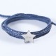 Bracelet Personnalisé enfant Amazone Star - Argent