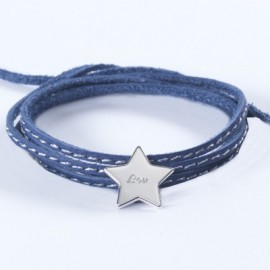 Bracelet Amazone Star - Argent