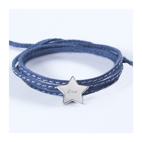 Bracelet Amazone Star - Argent