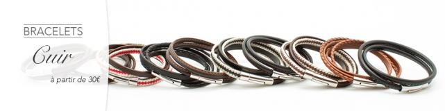 Bracelets Cuir
